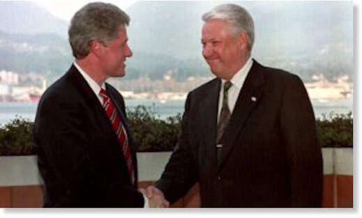 Bill Clinton i Boris Jeljcin