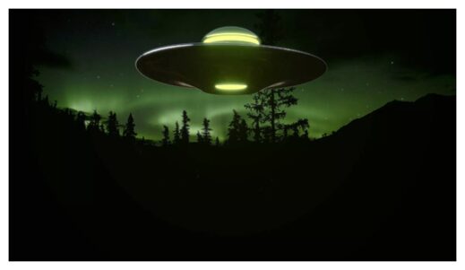 UFO at Night