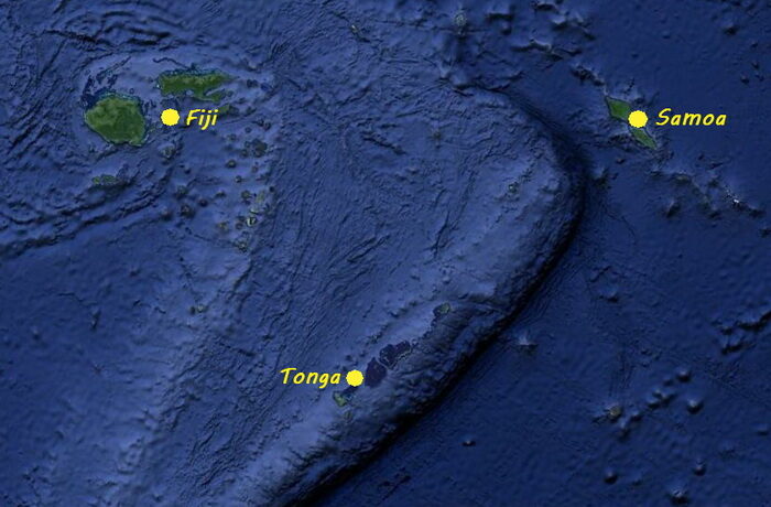 tonga i samoa