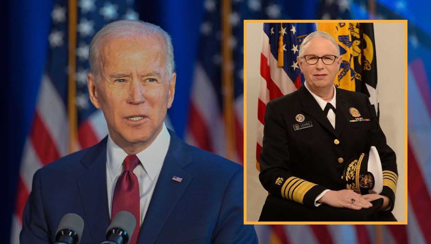 Biden and Trans Admiral