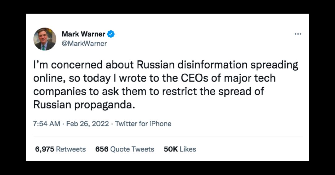 mark warner tech