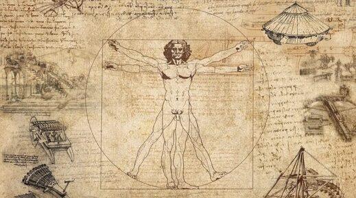 da vinci man