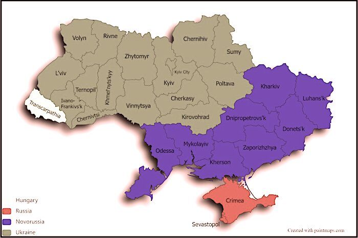 Future Ukraine Map