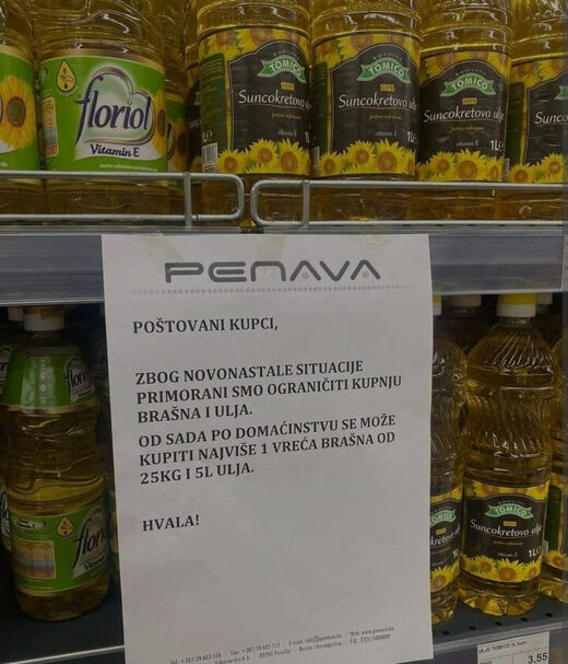 bih ograničenje