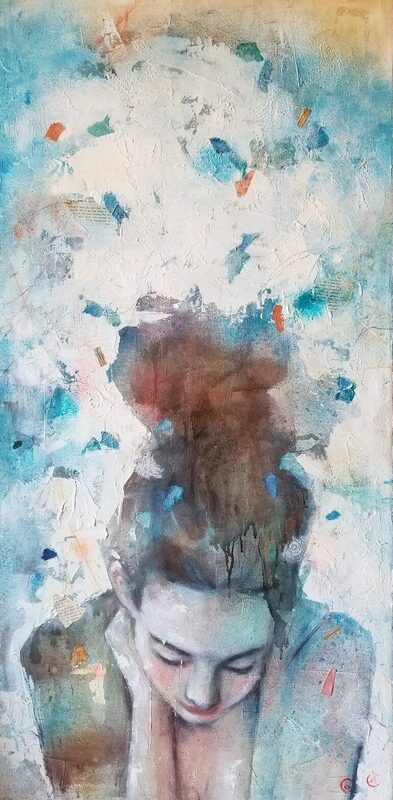 Klikni za povećanje Inside my thoughts Painting