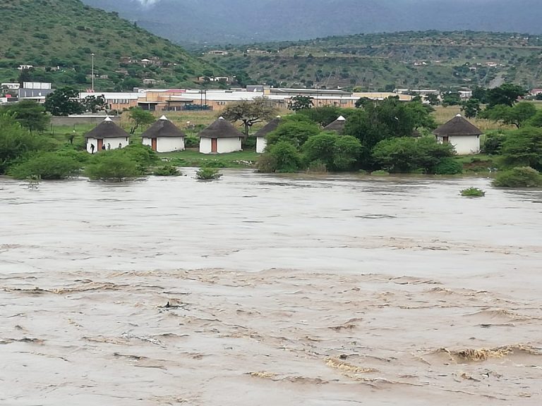 Floods in KwaZulu-Natal South Africa April 2022.