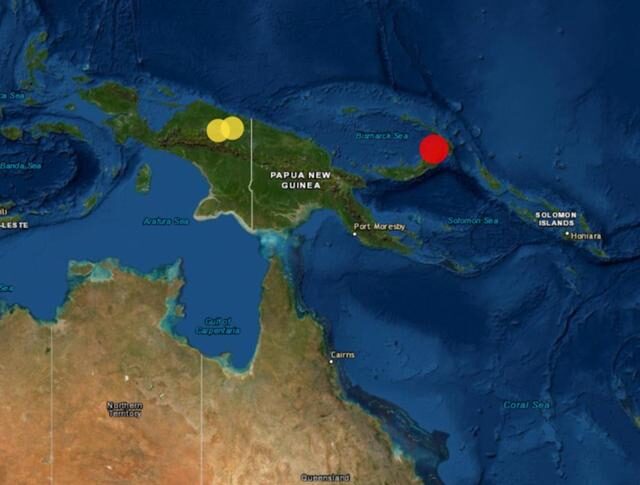 papua nova gvineja potres