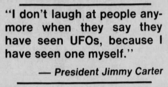 Jimmy Carter's Statement