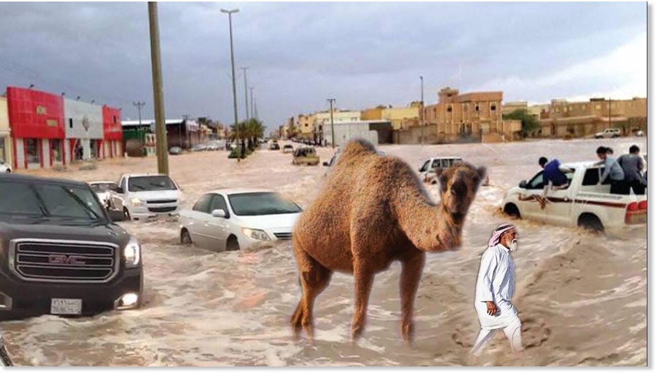 Ливни в оаэ. Наводнение в Саудовской Аравии 2022. Потоп в пустыне Саудовская Аравия. Потоп в ОАЭ 2022. Наводнение в пустыне Саудовской Аравии.