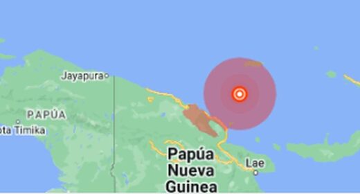 potres papua nova gvineja