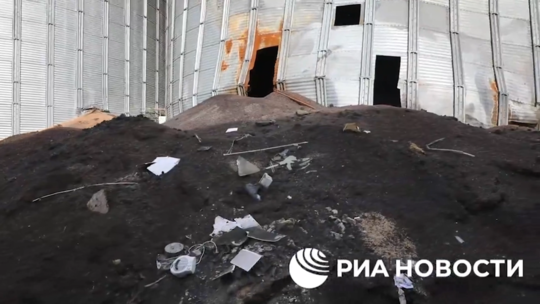 grain burned mariupol