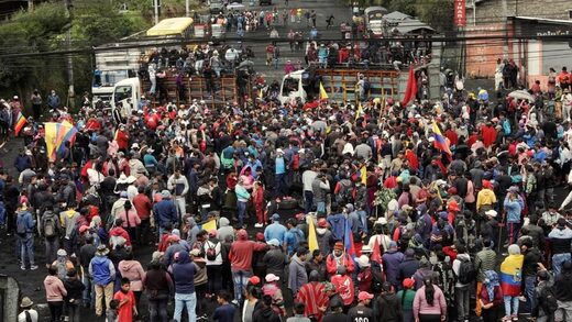 prosvjedi ekvador