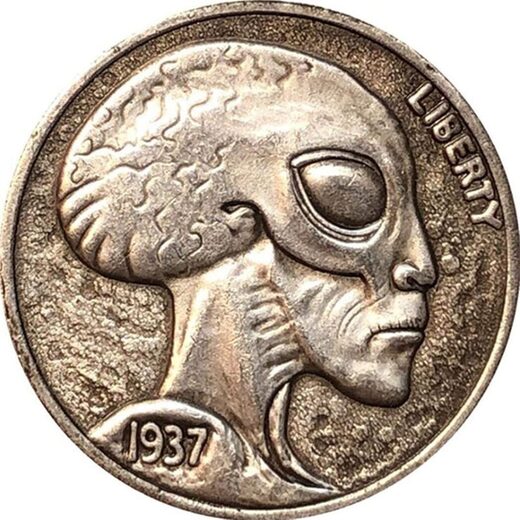 Numizmatičar otkrio novčić s likom izvanzemaljca