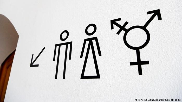 Mnoštvo polova kao oznaka za WC