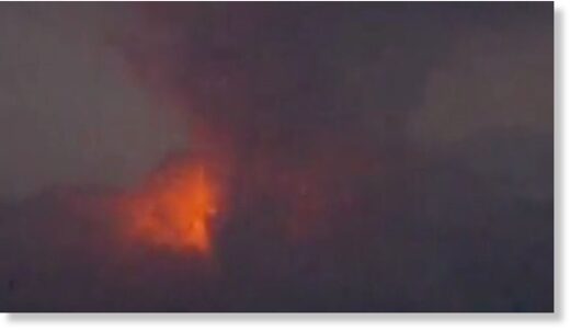erupt