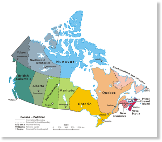 provincije kanada