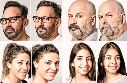 Klikni za povećanje Look-alike humans share similar genotypes and differ in their DNA methylation and microbiome landscape
