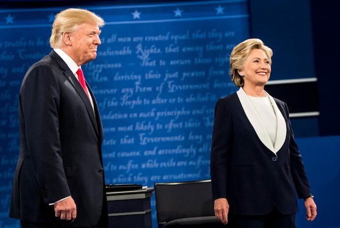 Klikni za povećanje trump i hilari