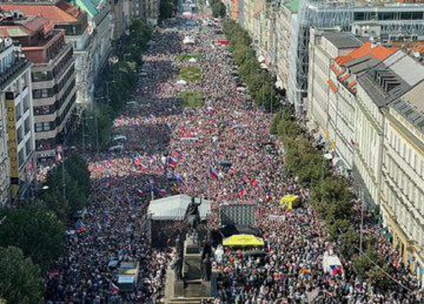 prag prosvjedi