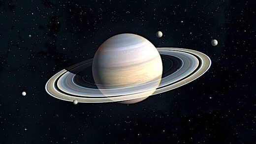 Planet Saturn i mjeseci