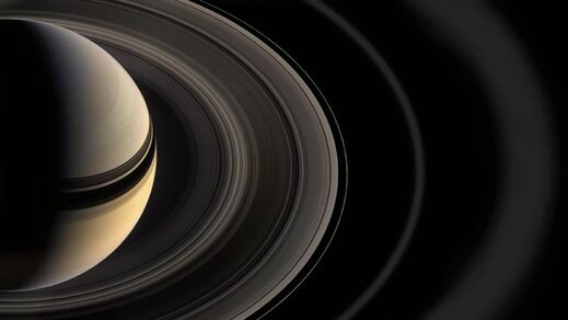 Slika Saturna i njegovih prstenova
