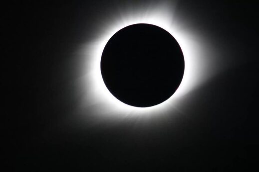 Snimka potpune pomrčine Sunca 21. kolovoza 2017. godine