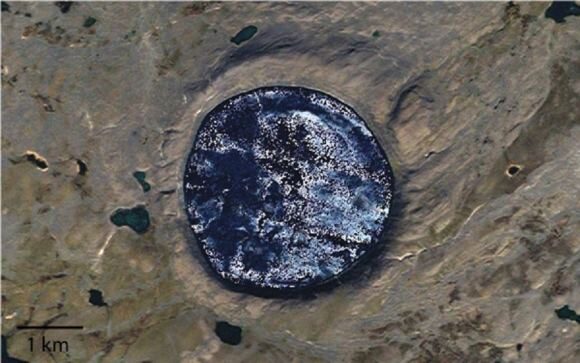 Pingualuit crater lake in Canada