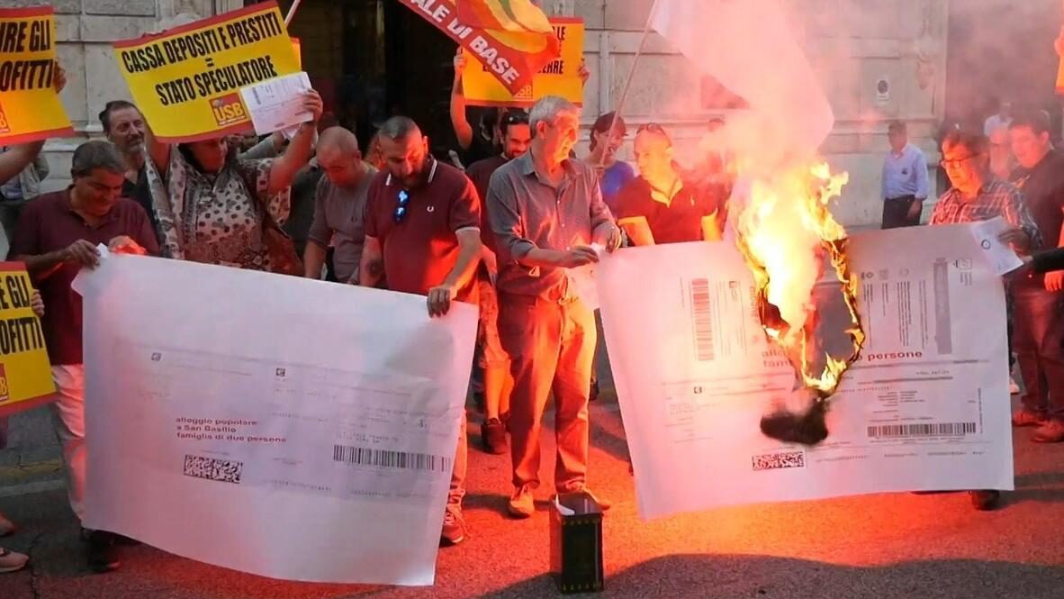 italy protest