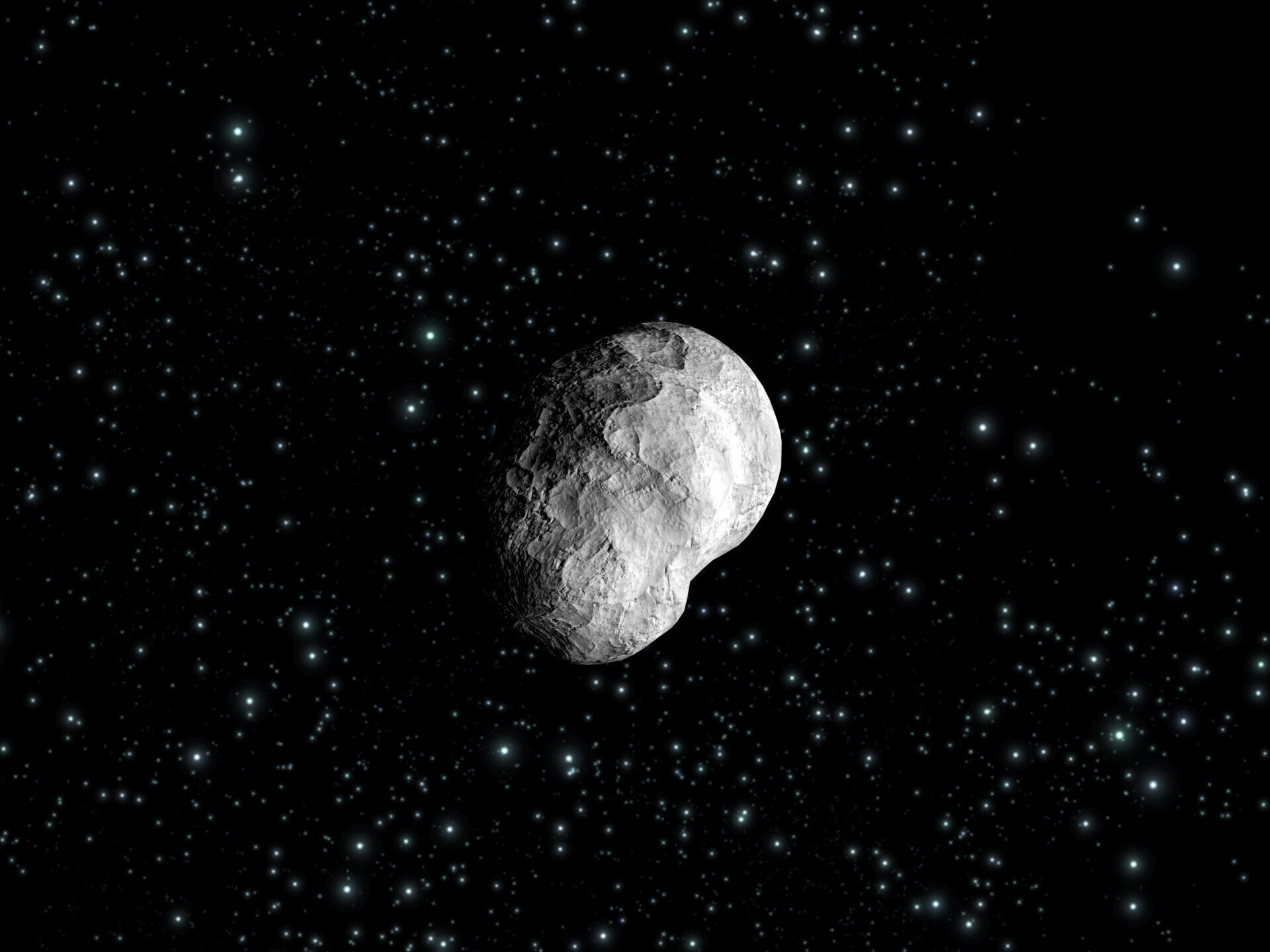Asteroid Eros, kako ga vidi NEAR Shoemaker