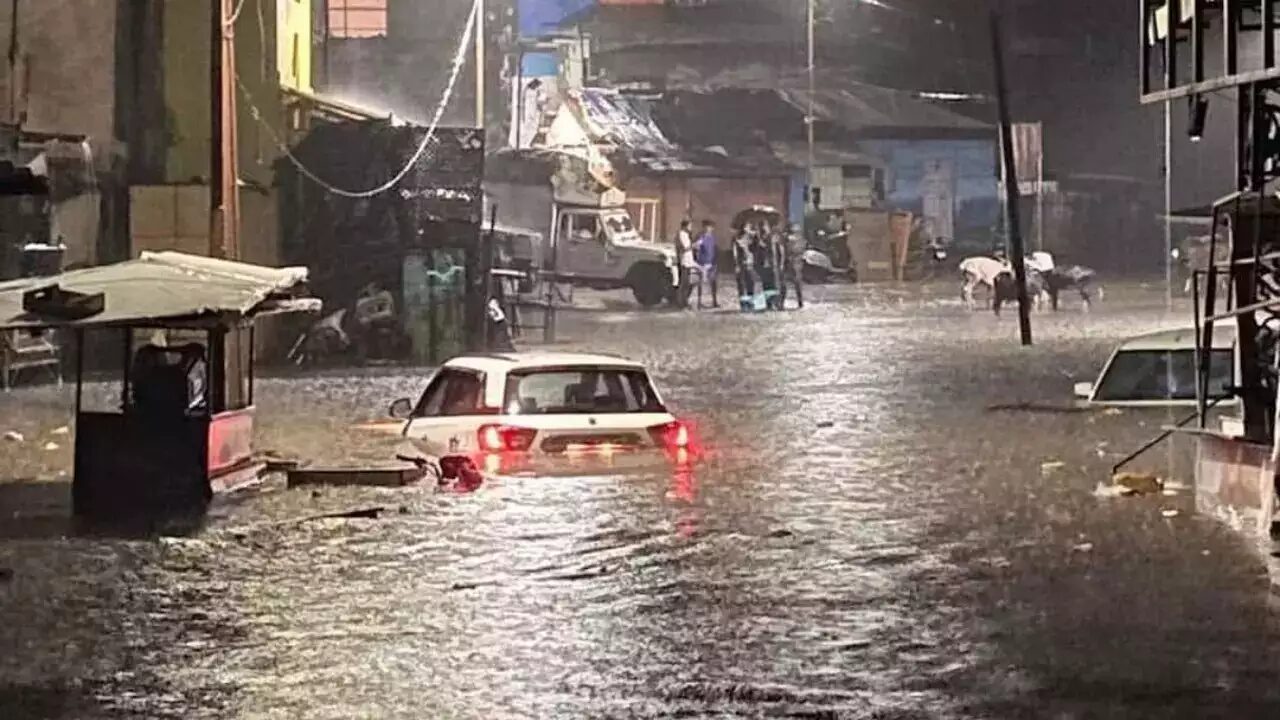 The flood-like situation has been reported in many parts of the city.