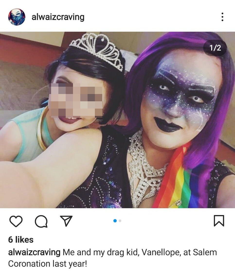 Klikni za povećanje Drag queen pedophile