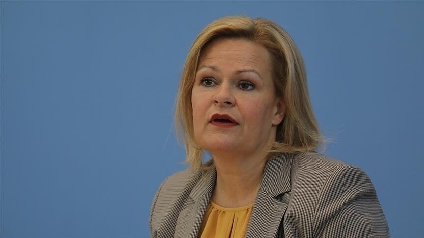 Njemačka ministrica unutarnjih poslova Nancy Faeser