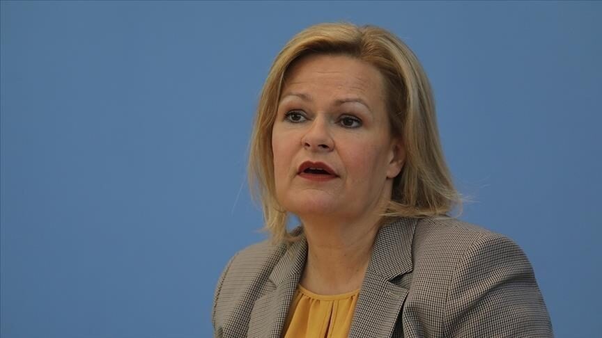Njemačka ministrica unutarnjih poslova Nancy Faeser