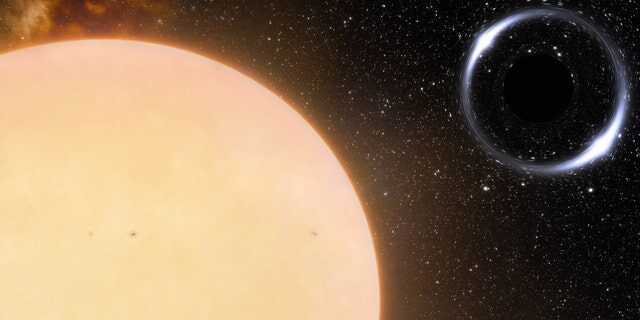 black hole close to earth  Gaia BH1