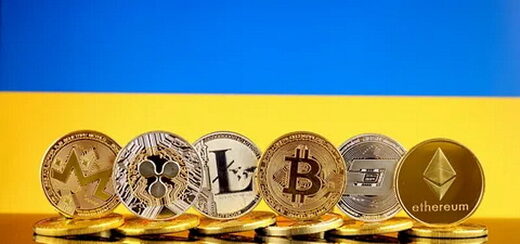 crypto currency ukraine flag colors
