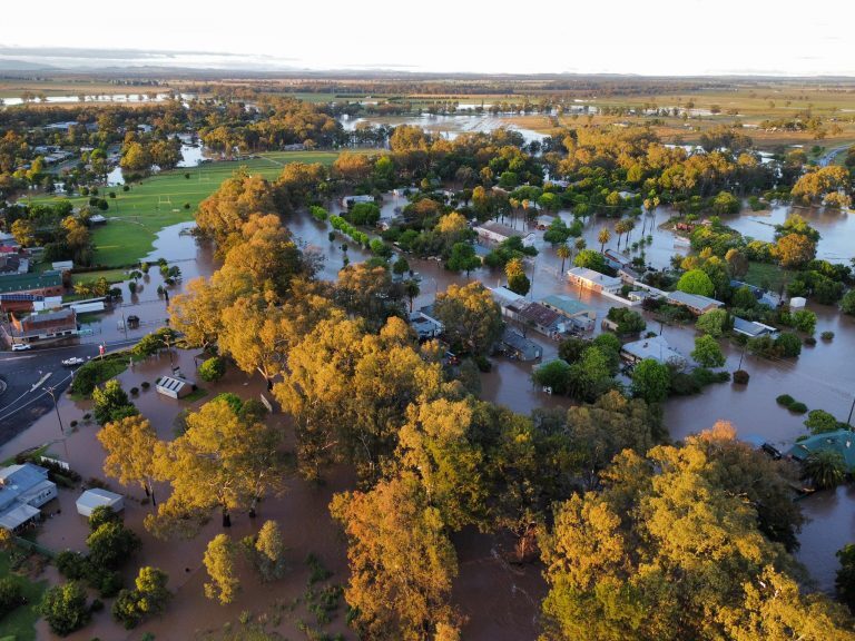 Floods in Eugowra, NSW, Australia, November