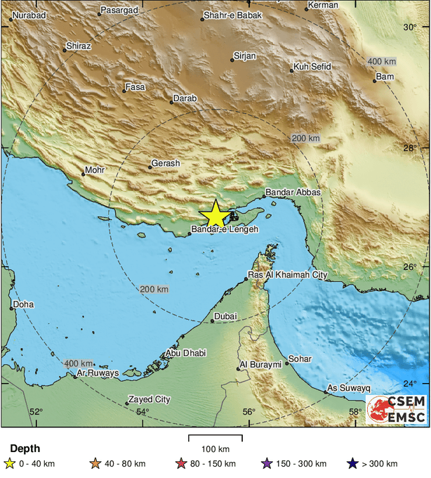 potres iran