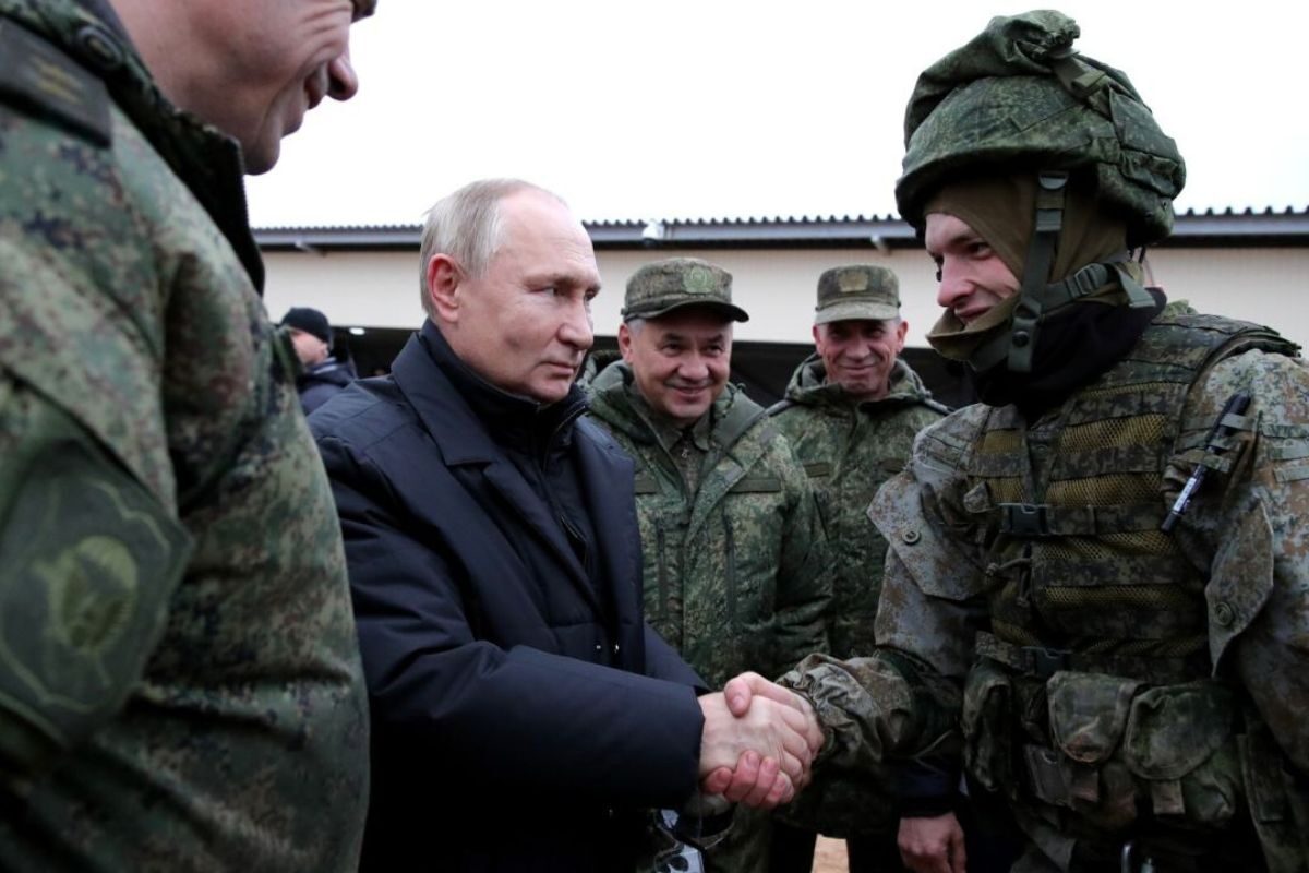 Putin i vojnici
