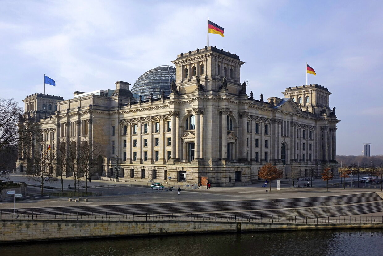 Kupola zgrade Reichstaga, Berlin, Njemačka