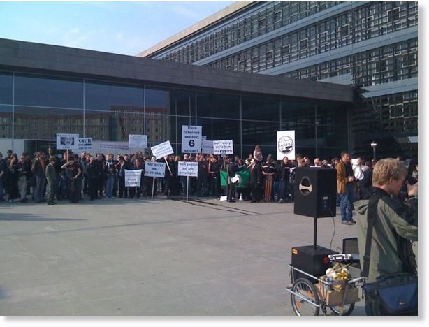 Njemački prosvjed protiv cenzure interneta