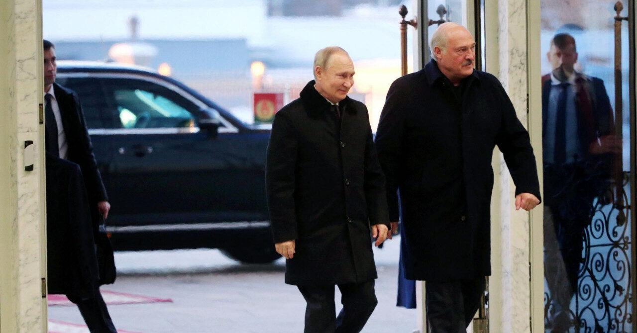 Putin i lukašenko