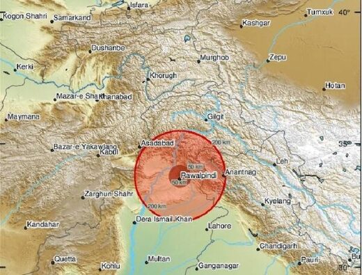 pakistan potres