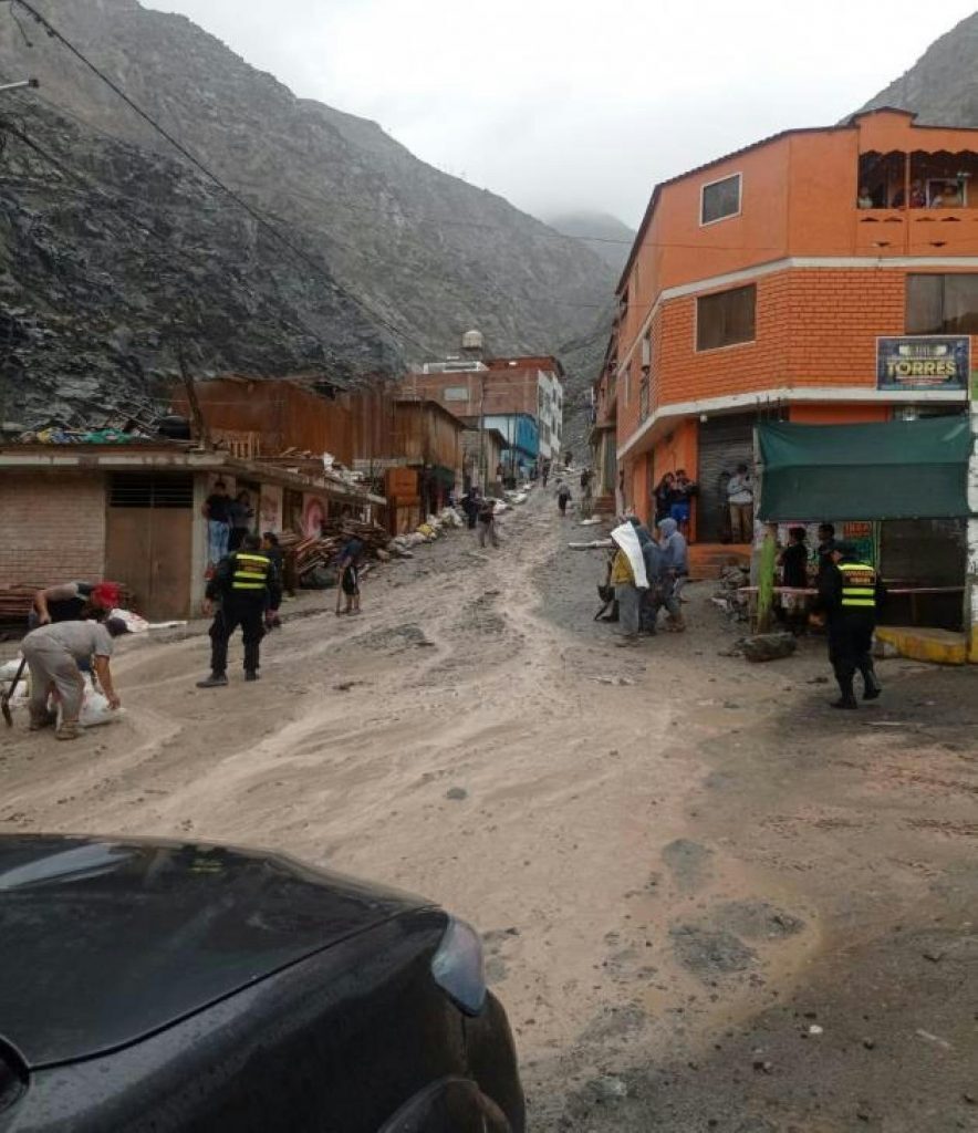 Floods and mudslides struck in Mariano Nicolas Valcarcel District in Camaná Province of Arequipa Department from 05 to 06 February 2023.