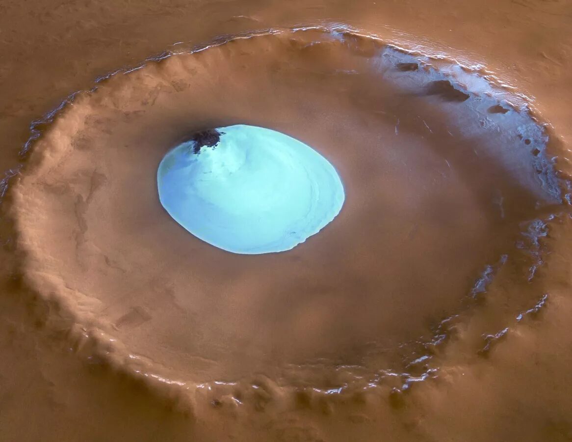 Krater na Marsu