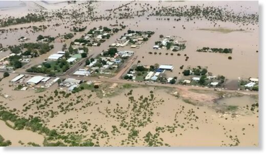 Burketown Submerged as Queensland