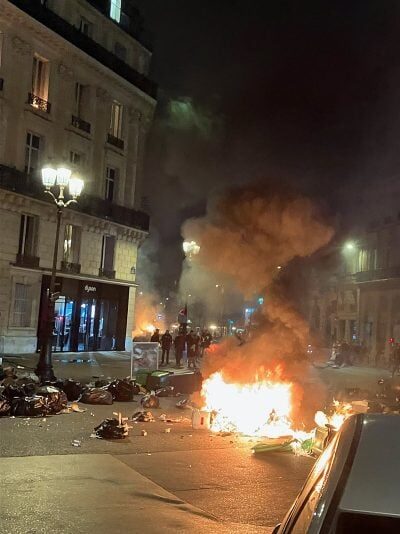 francuska protest 2023