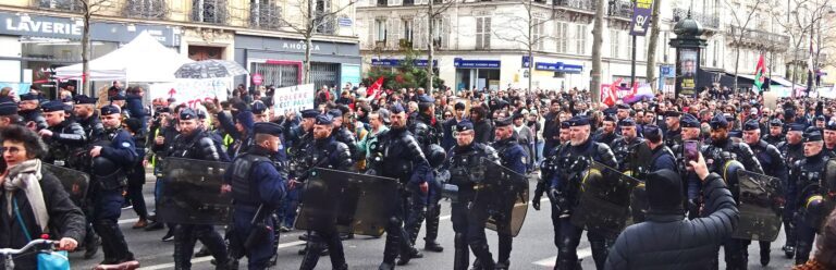police presence in Paris 2023
