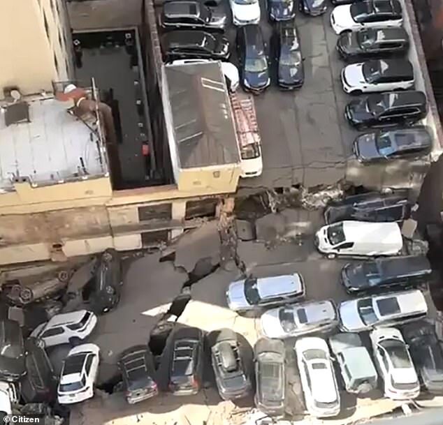 collapse garage