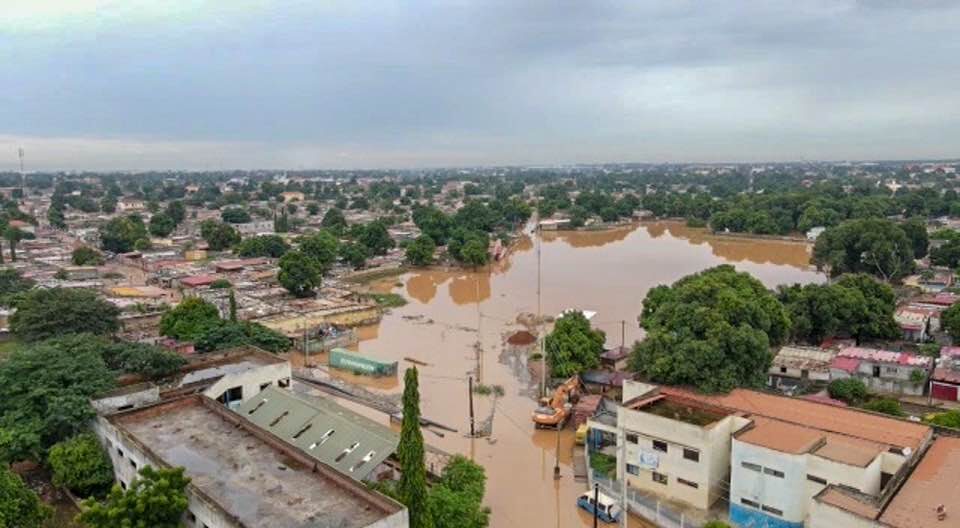Floods in Luanda, Angola, April 2023.