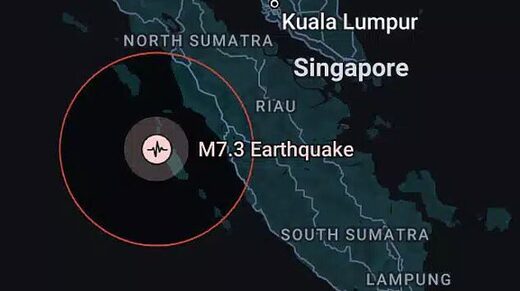 sumatra potres
